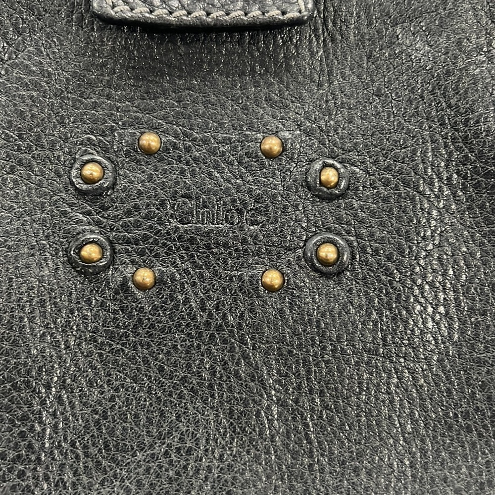 Chloe black leather padlock purse - Picture 5 of 7